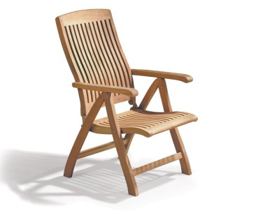 Extending Garden Table and Folding Chairs Set