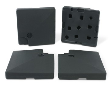 Fillable Cantilever Parasol Base Weights - Set of Four