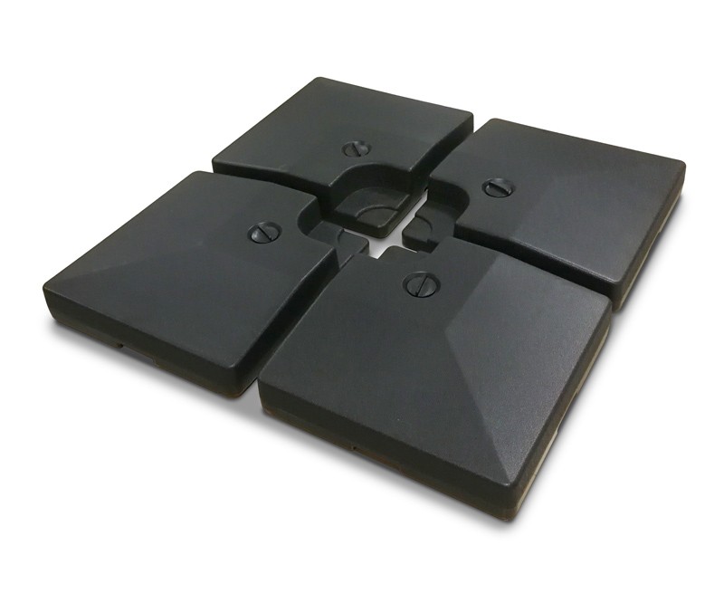 Fillable Cantilever Parasol Base Weights Set of Four 90120kg