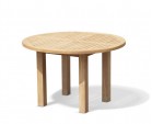 Titan Round Table with 4 Contemporary Chairs