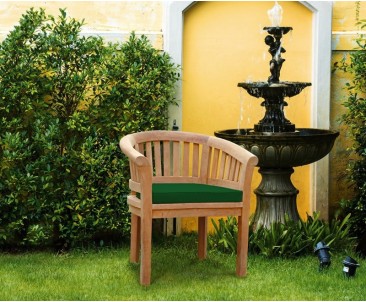 Contemporary Teak Banana Chair