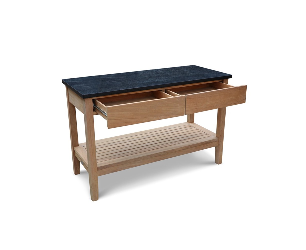 Aria Garden Console Table with drawers, Outdoor Sideboard