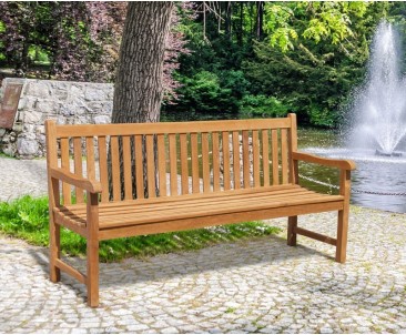 Sandringham Teak Benches, Table and Chairs Set