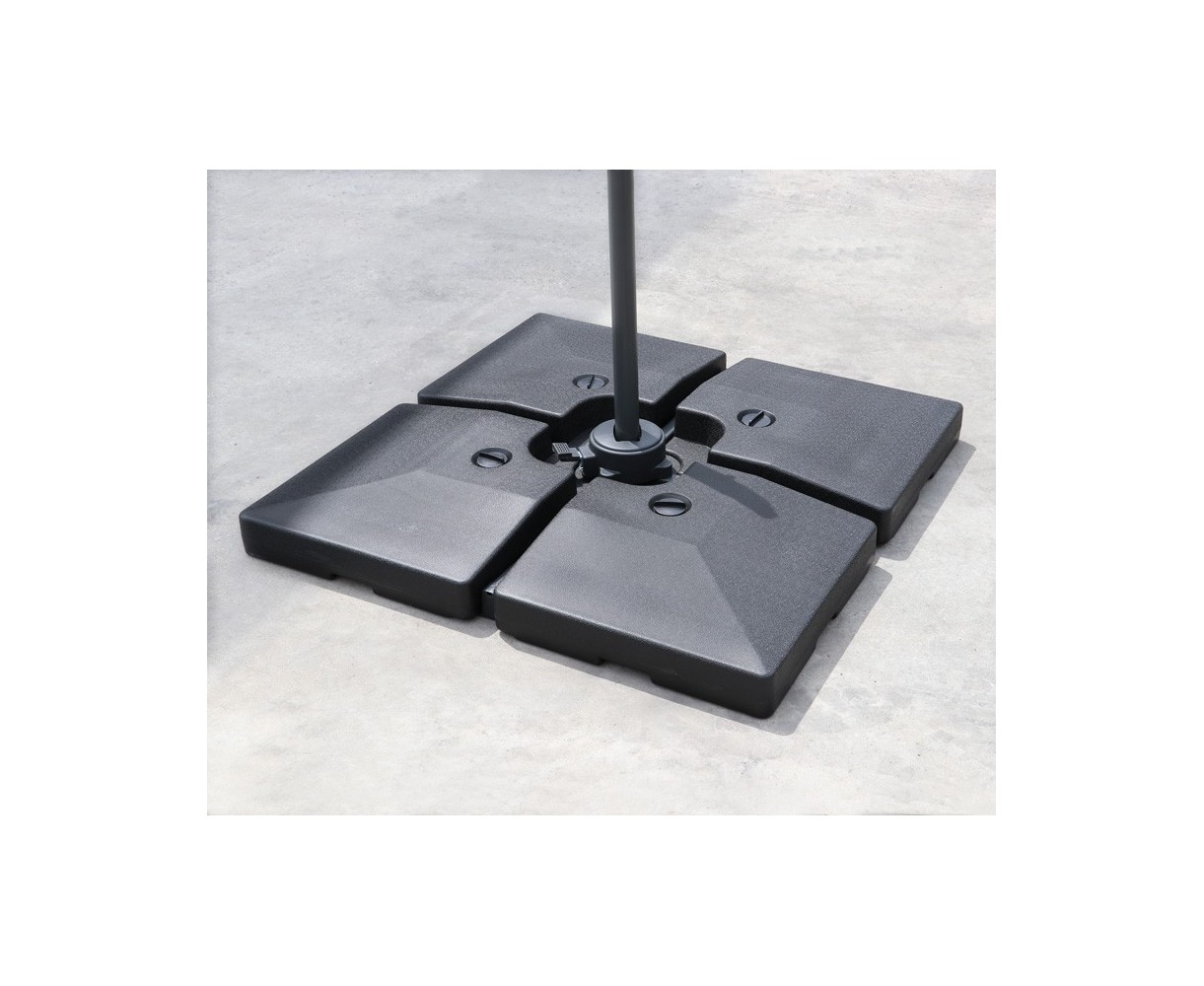 Fillable Cantilever Parasol Base Weights - Set of Four