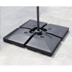 Fillable Cantilever Parasol Base Weights - Set of Four - 90-120kg