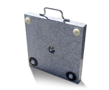 granite parasol base with wheels