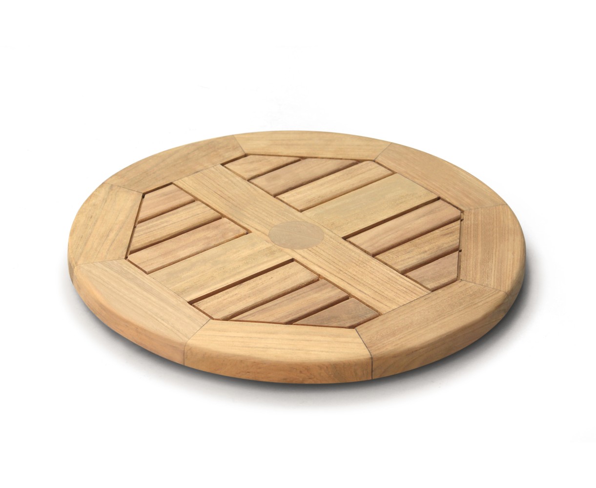 Small Teak Lazy Susan – 0.5m