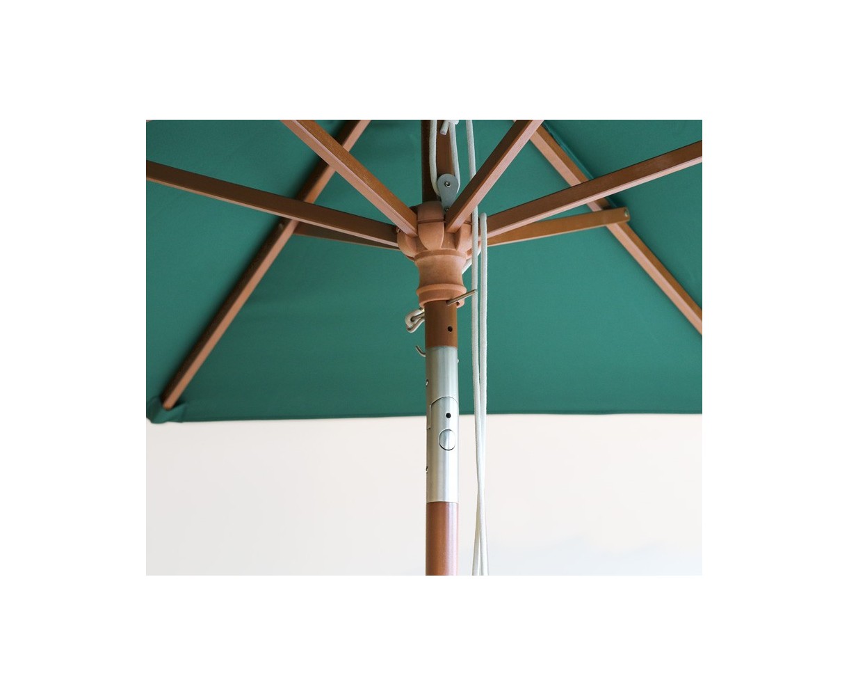 Octagonal 2.5m Patio Parasol - Hardwood Parasol