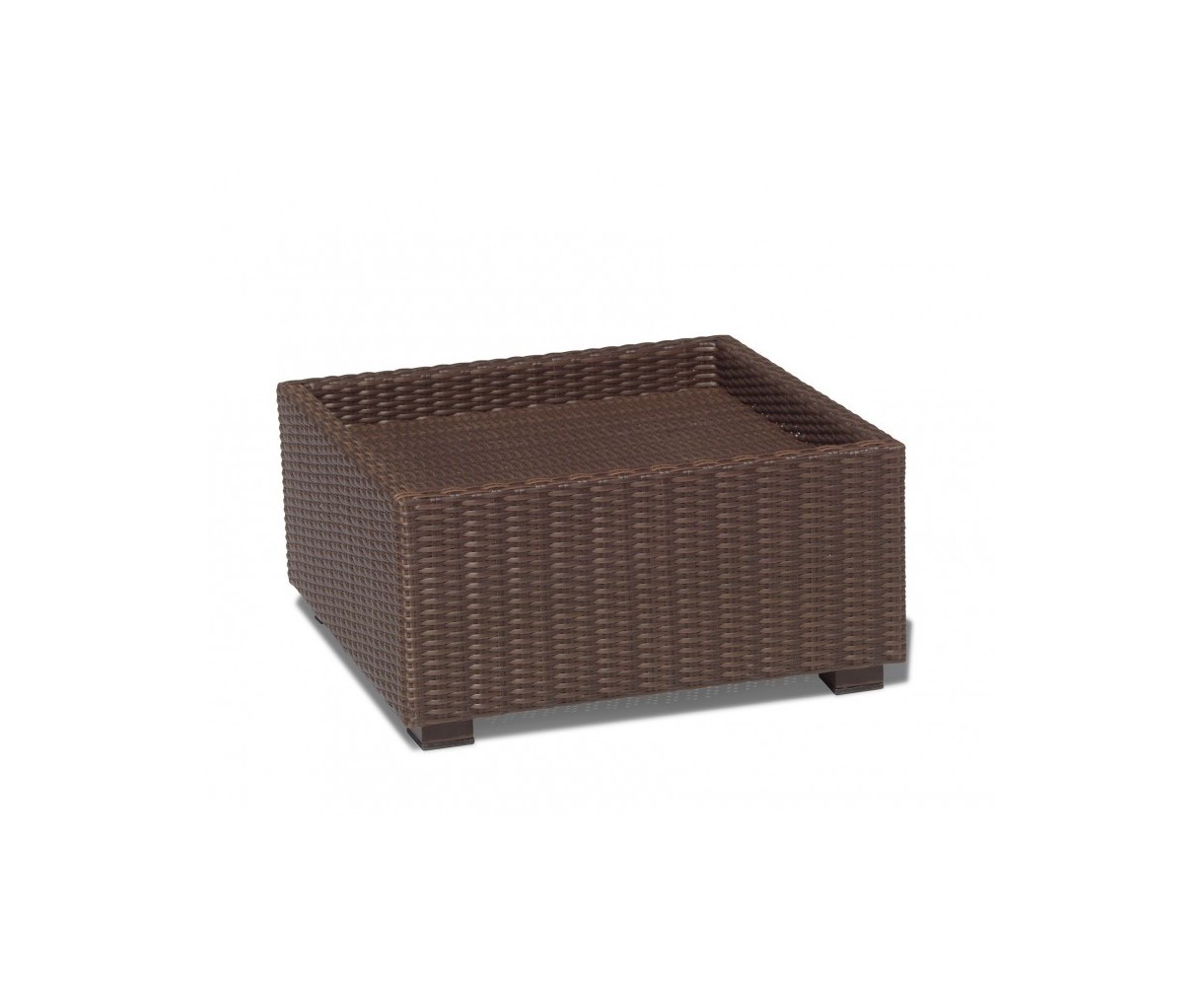 Riviera Rattan Footstool