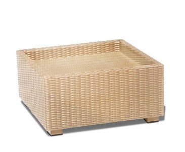 Riviera Rattan Footstool