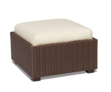 Riviera Rattan Footstool