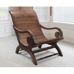 Capri Teak Plantation Chair, Reclaimed Teak
