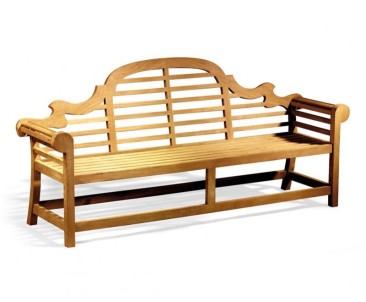 Teak Lutyens-Style Bench, Table and Chairs Set – 2.25m