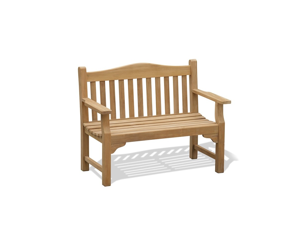 Tribute 4ft Teak Commemorative Memorial Bench | Remembrance Bench