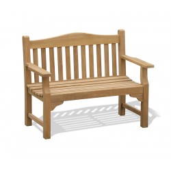 Tribute 4ft Teak Commemorative Memorial Bench