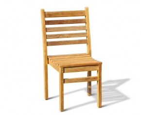 Yale Teak Stacking Patio Chair