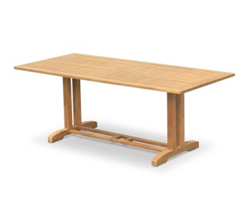 Belgrave Teak Outdoor Dining Table - 2m