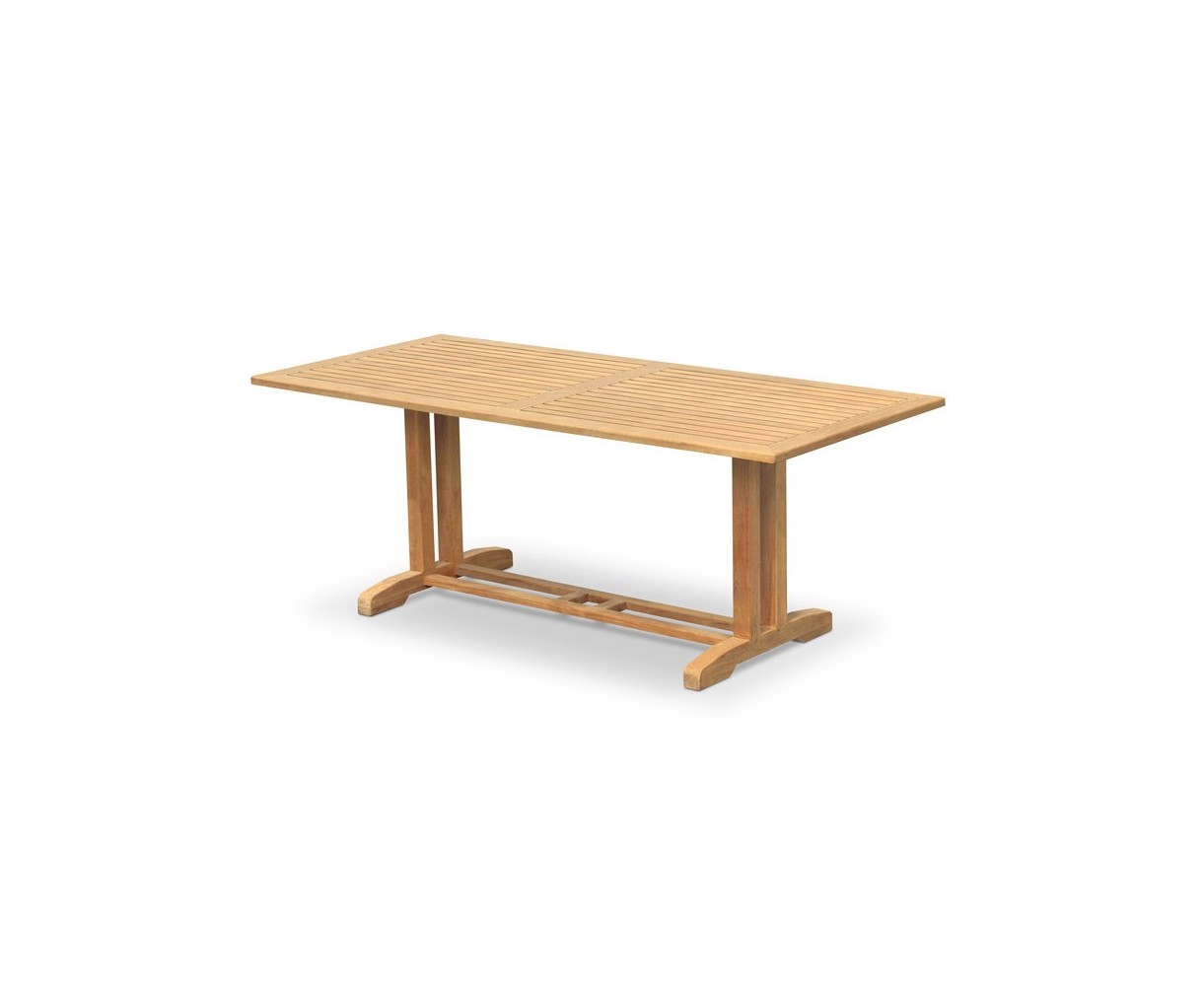 Belgrave Teak Outdoor Dining Table - 2m