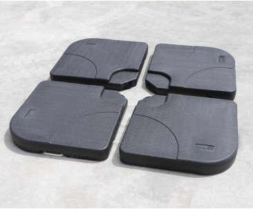 HDPE Concrete Filled Cantilever Parasol Base – 100kg