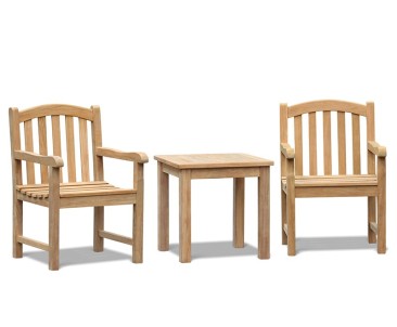 Clivedon Teak 2 Seater Garden Set