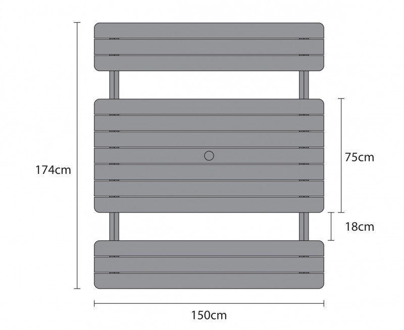 5ft Teak Picnic Bench Teak Picnic Table
