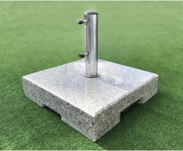 70kg Granite Parasol Base with Wheels, Square