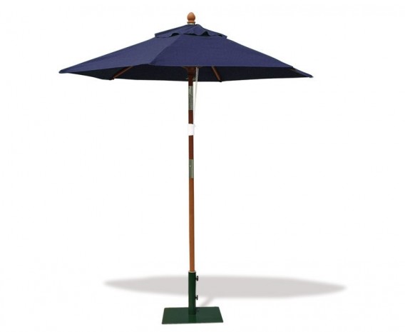 FSC hardwood Rectangular Garden Parasol 3x2m Garden Umbrella Shade 5 colours 
