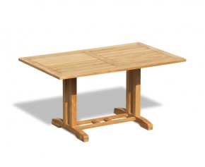 Belgrave Rectangular Teak Outdoor Table – 1.5m