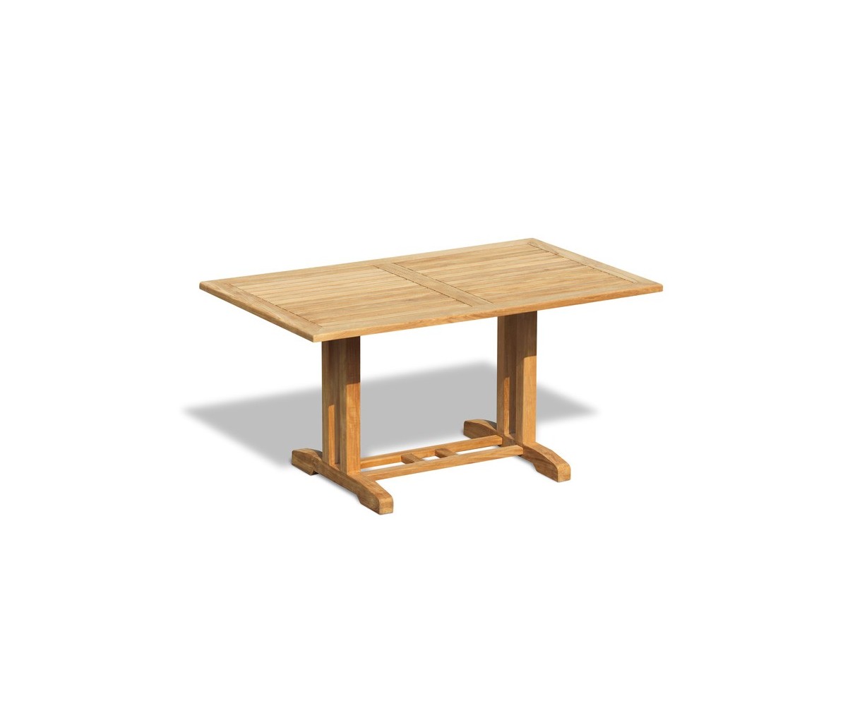 Belgrave Rectangular Teak Outdoor Table – 1.5m