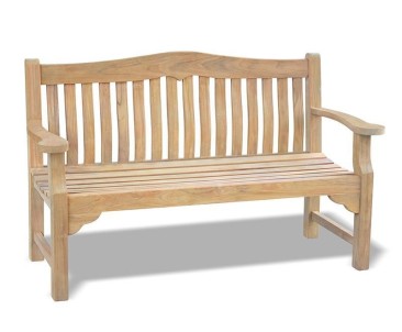 Teak Rose Garden Bench - 1.5m