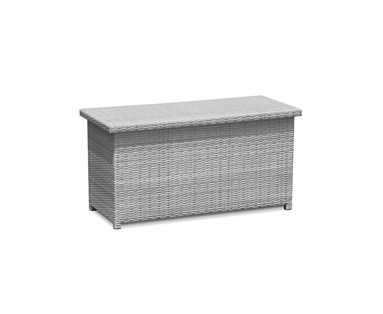 Rattan Garden Storage Box with Lid