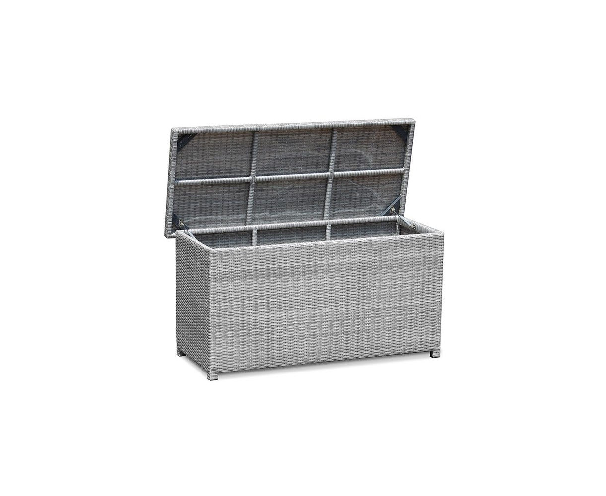 Rattan Garden Storage Box with Lid