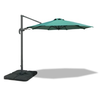 Large Umbra  Cantilever Parasol 3m with canopy rotating function