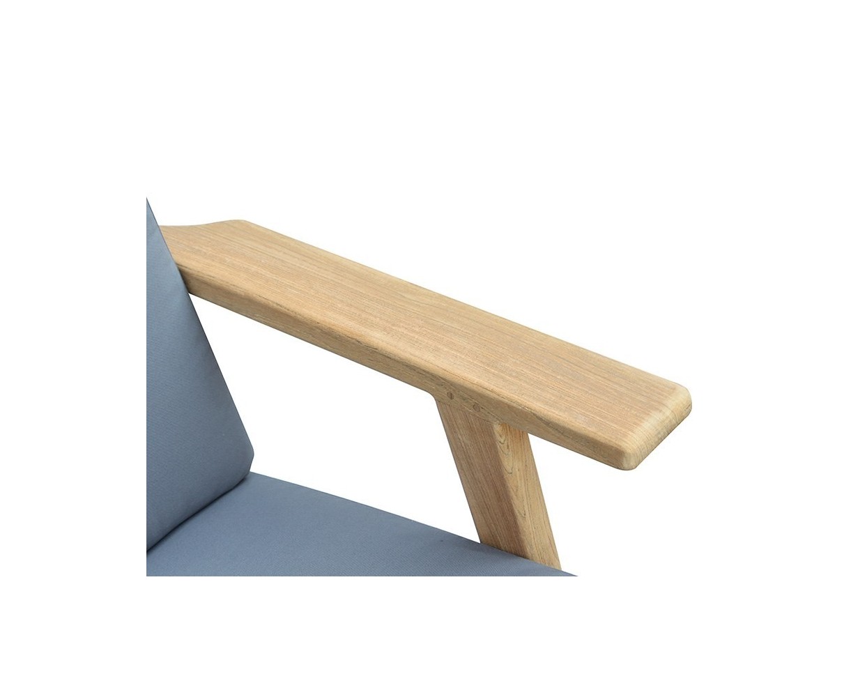 Teak Garden Sofa, Deep Seated Armchair