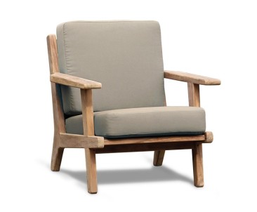 Teak Garden Sofa, Deep Seated Armchair