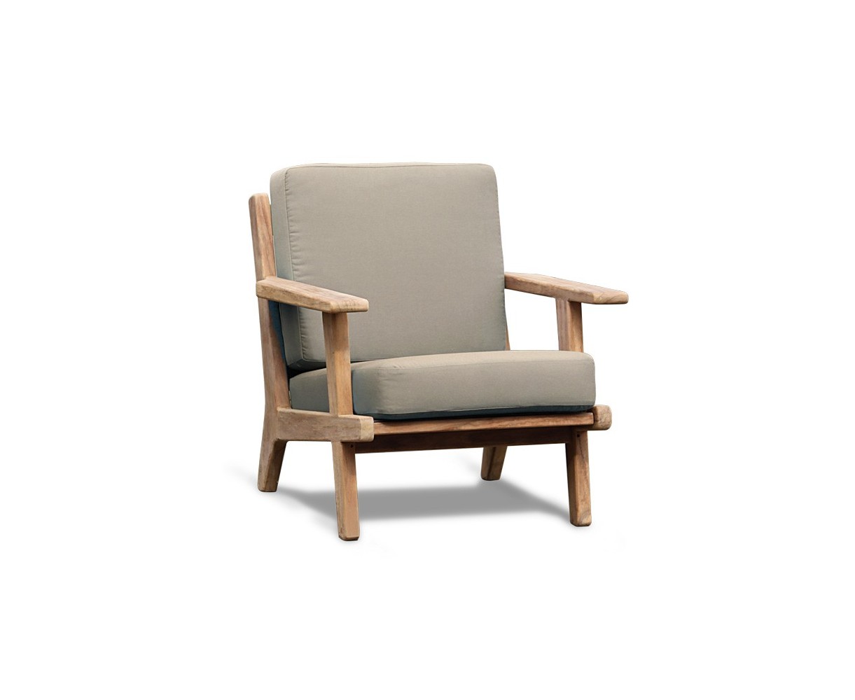 Teak Garden Sofa, Deep Seated Armchair