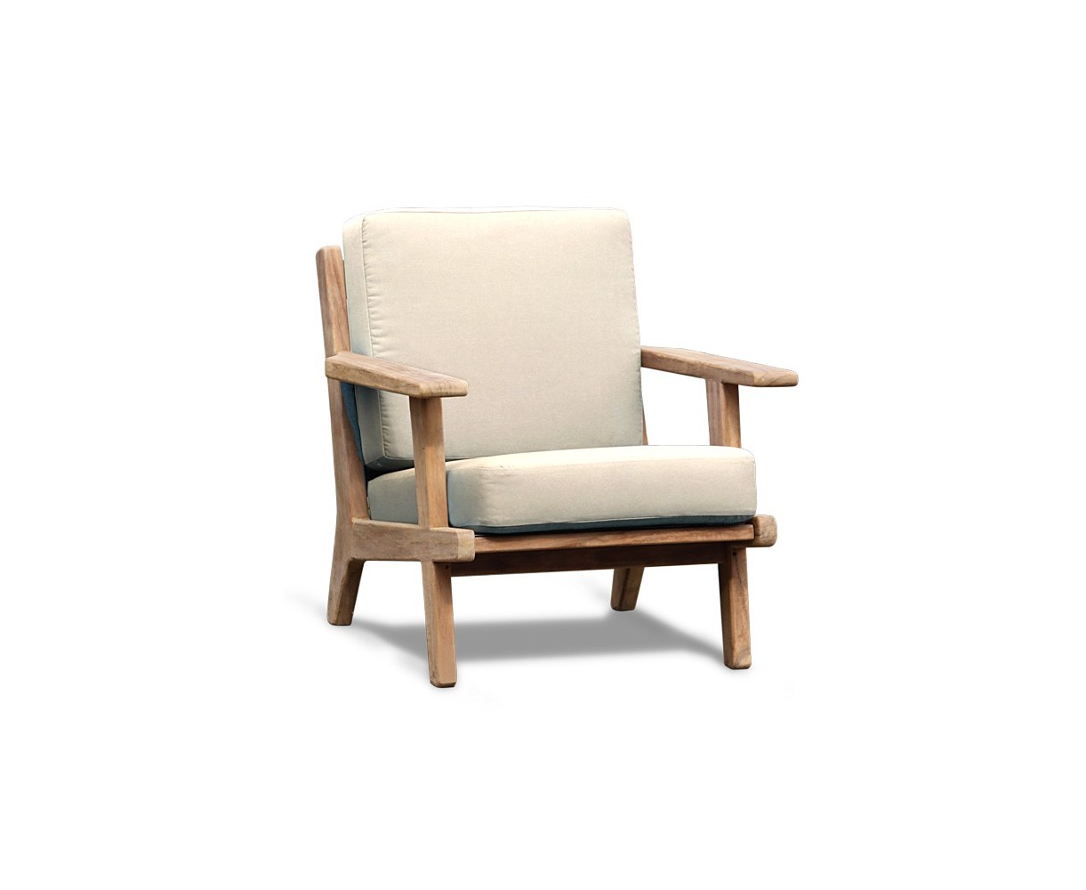 Teak Garden Sofa, Deep Seated Armchair