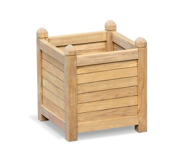 Zen Large Garden Planter, Teak Wood