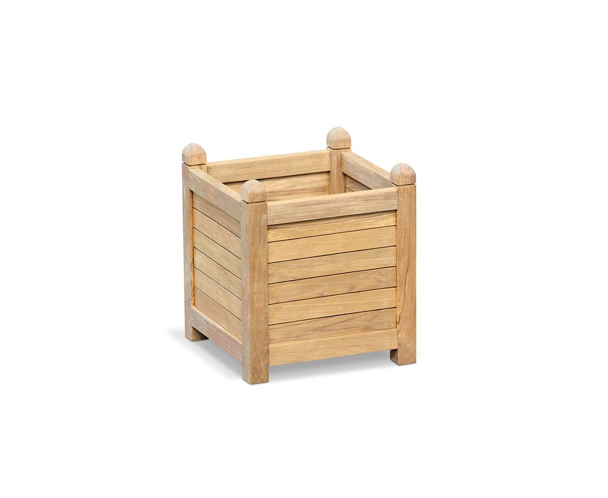 Zen Large Garden Planter, Teak Wood