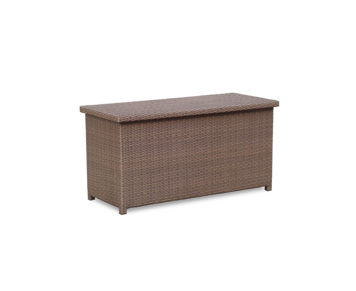 Rattan Garden Storage Box with Lid