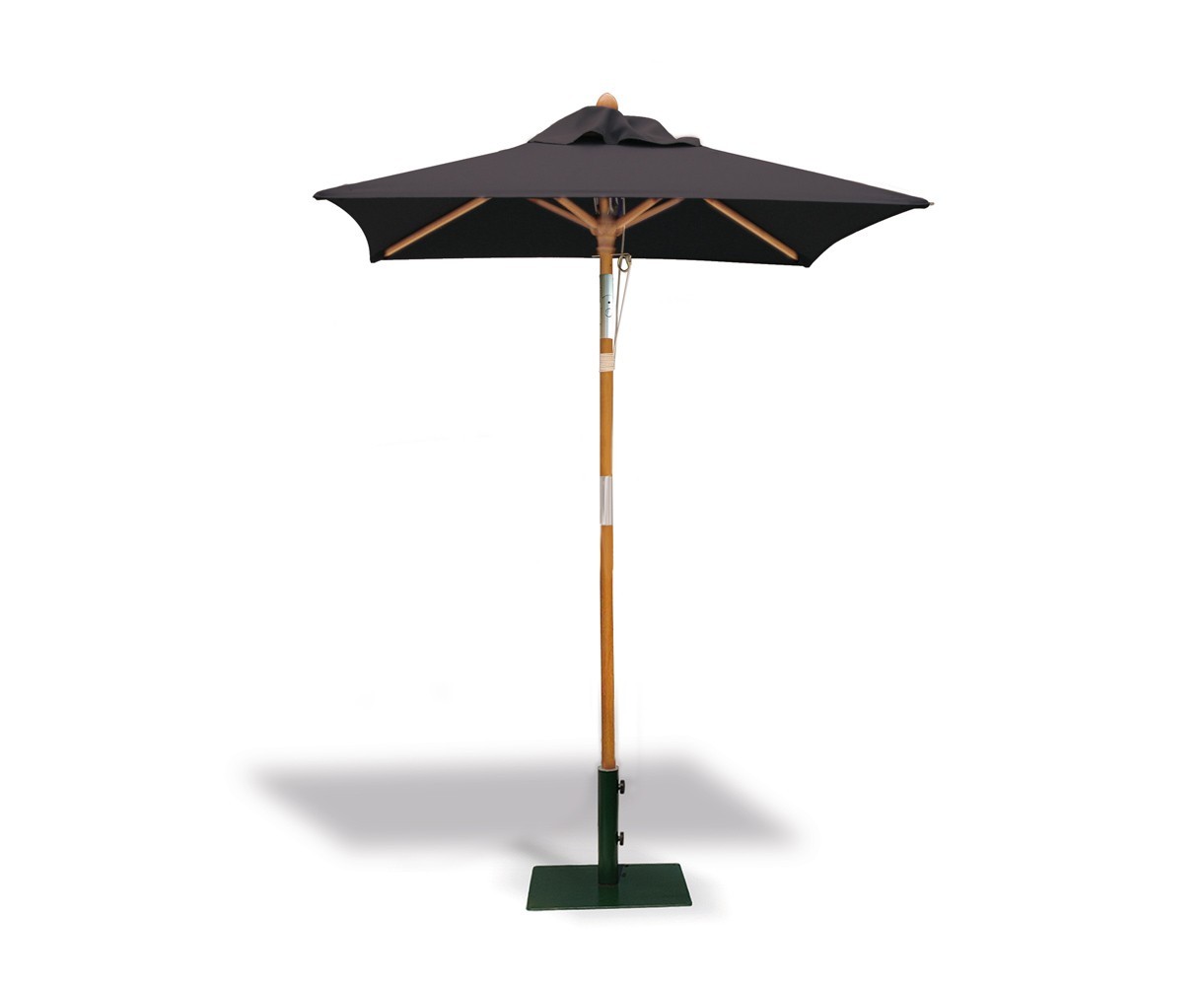 Square Tilting Garden Parasol 1.5m - FSC Eucalyptus Hardwood Parasol