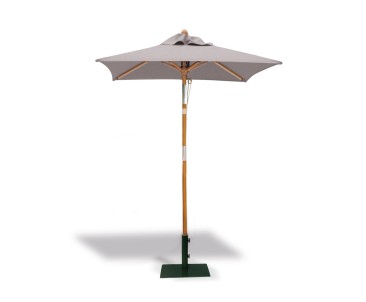 Square Tilting Garden Parasol 1.5m - FSC Eucalyptus Hardwood Parasol