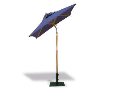 Square Tilting Garden Parasol 1.5m - FSC Eucalyptus Hardwood Parasol