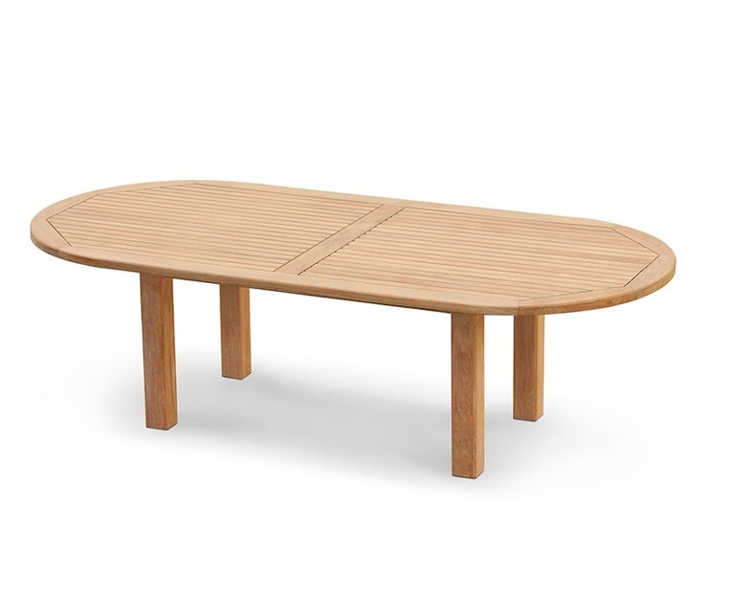 Titan Teak Oval Outdoor Dining Table