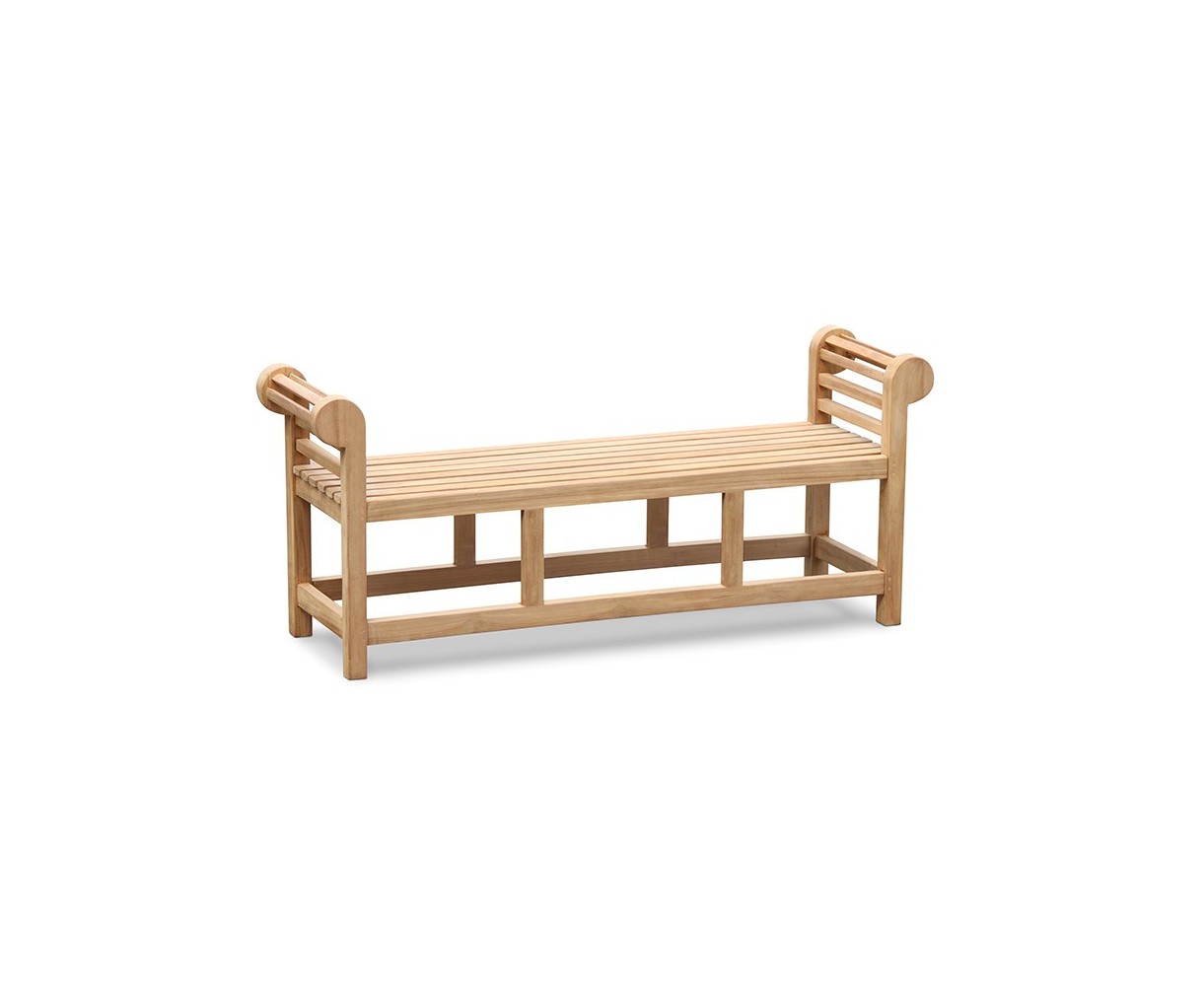 Lutyens Style Teak Backless Outdoor Bench 1 65m Lutyens Style Teak Backless Outdoor, Teak Outdoor Bench Backless