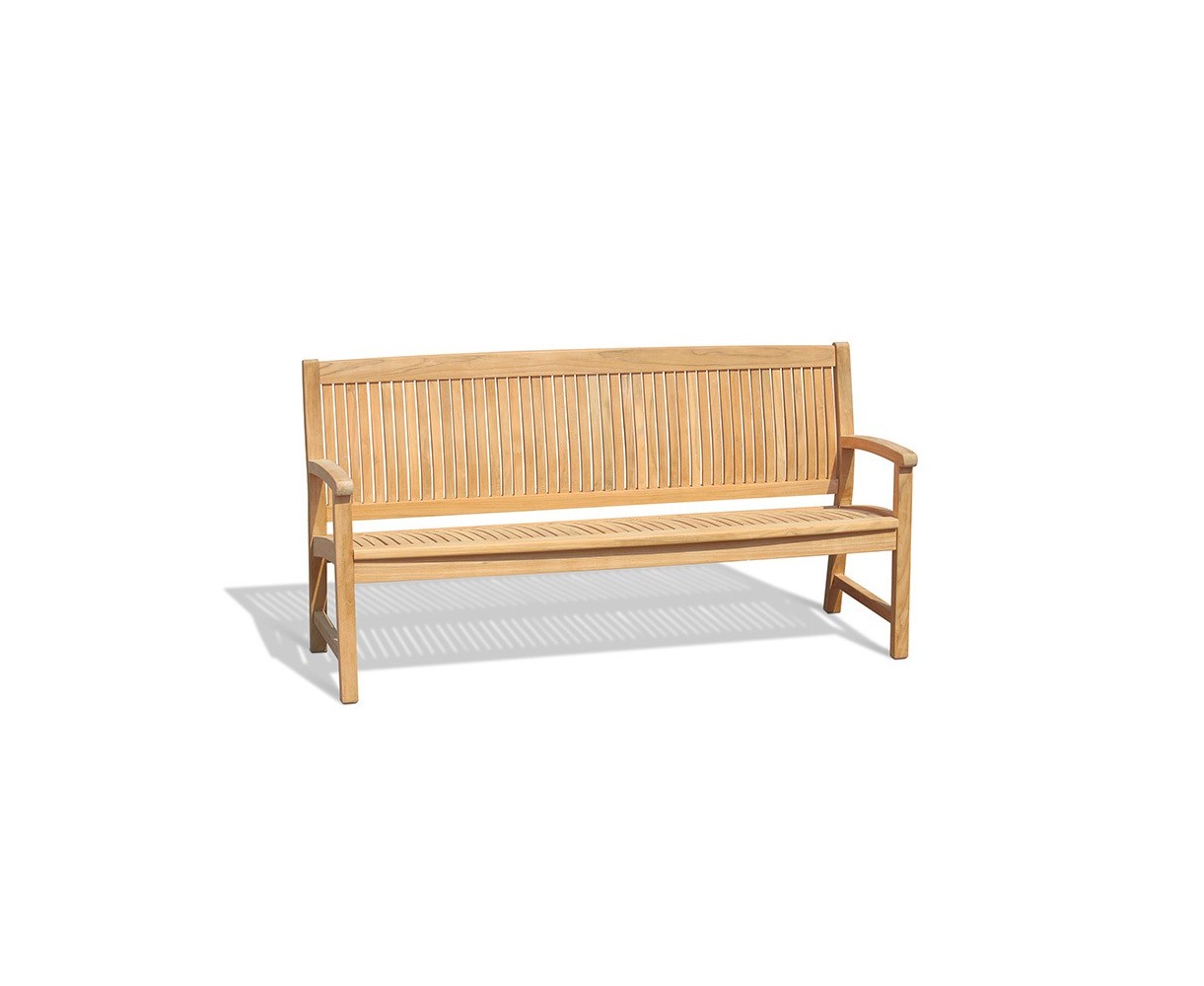 Bali 4 Seater Teak Outdoor Bench – 1.8m