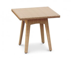 Riviera Square Rattan Dining Table – 0.8m