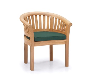 Wimbledon Banana Bench, Coffee Table & Armchairs Set