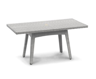 Riviera Rectangular Rattan Dining Table – 0.8 x 1.6m