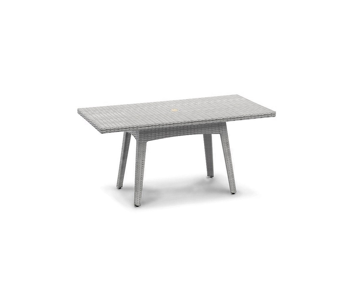 Riviera Rectangular Rattan Dining Table – x